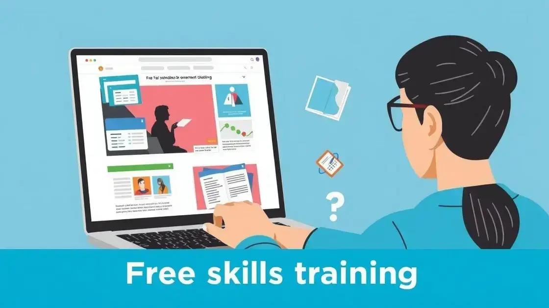 How to find free skills training opportunities How to find free skills training opportunities